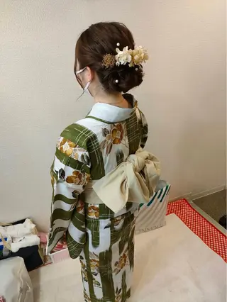 ヘアアレンジ HempBeauty 浅野アサミのヘアスタイル