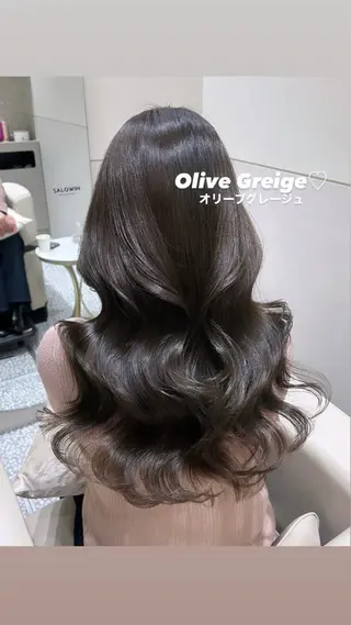 ロング カラー 🩷韓国ヘア/ヨシン モリ🩷Maikaのヘアスタイル