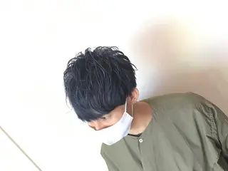 ショート カラー メンズ EARTH池田 一之のヘアスタイル