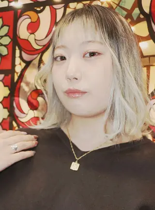 ミディアム カラー 徳永 博志のヘアスタイル