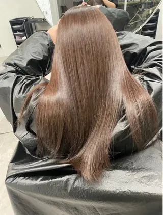 ミディアム カラー ✨透明感カラー🫧 れんのヘアスタイル