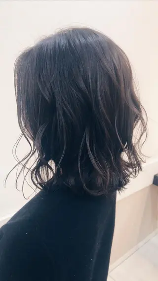 ミディアム カラー パーマ リリー /Men's/パーマのヘアスタイル