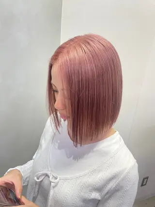 ショート カラー 16日~benji 福間店です 長木のヘアスタイル