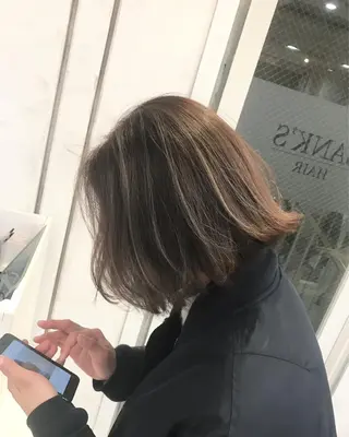 ショート カラー ヘアアレンジ 縮毛矯正 髪質改善寺坂雄飛💐のヘアスタイル