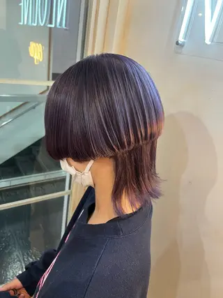 ミディアム カラー 🦕望月渉🦕 パーマ🌪️ブリーチのヘアスタイル