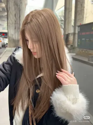 カラー 透明感ベージュ 🎀Anju/渋谷のヘアスタイル