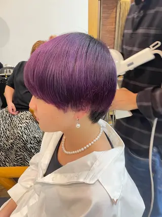 ショート カラー メンズ特化美容師 /齋藤翼のヘアスタイル