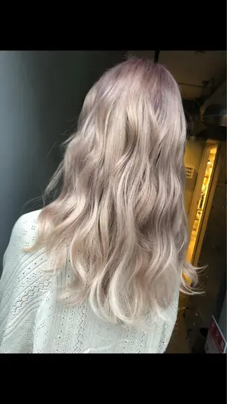 ロング カラー MIYU💋💖 〈XENA渋谷本店〉のヘアスタイル
