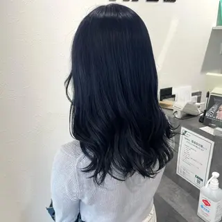ロング カラー shiho .のヘアスタイル