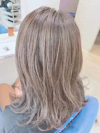 ミディアム カラー 中目黒✂︎店長✂︎ TOMOHIROのヘアスタイル