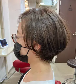 ショート カラー ショート専門 笠井翔太のヘアスタイル