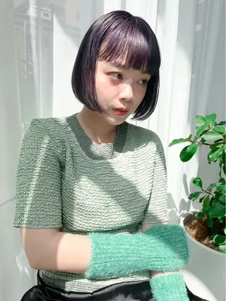 ショート カラー ness🎖️ カミカリスマ受賞のヘアスタイル