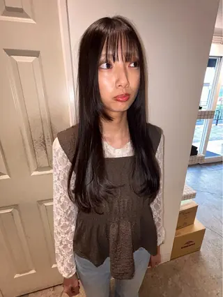 ロング カラー はな ∕カットモデル募集中のヘアスタイル