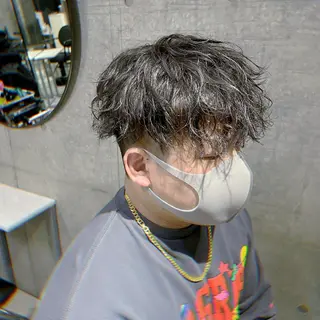 ショート パーマ メンズ 藤井優大 店舗異動しましたのその他イメージ