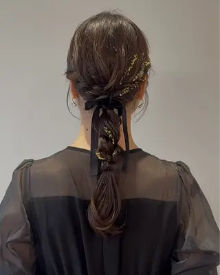 セミロング ヘアアレンジ noa/ 渋谷のヘアスタイル