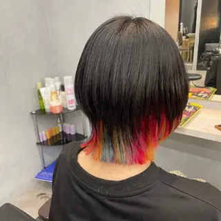 ミディアム 🫧艶髪/ブリーチ 🐳honami🫧のヘアスタイル