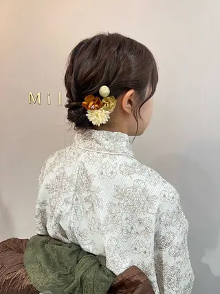 ミディアム Mila misakiのヘアスタイル