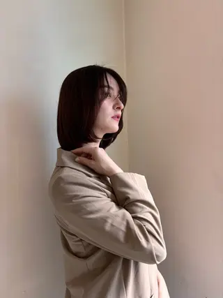 ミディアム カラー un.le.pont ルカ  🎨のヘアスタイル