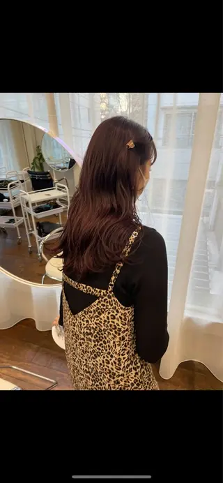 ロング カラー レイヤーカット🎀 kanaのヘアスタイル