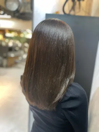 ミディアム 似合わせカット🫧透 明感カラー🫧maiのヘアスタイル