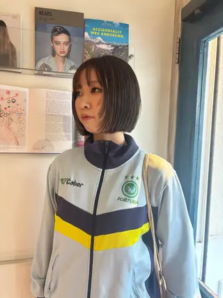 ショート saya/似合わせ /透明感カラーのヘアスタイル