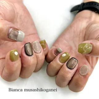 ネイル Bianca 武蔵小金井 ほしののネイルデザイン