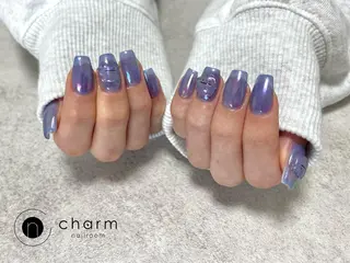 ネイル ネイルルーム チャームのネイルデザイン