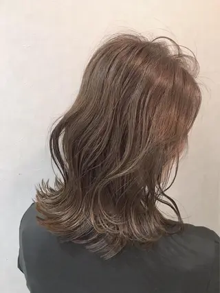 ミディアム イメチェン☆丁寧接客 田中 優貴のヘアスタイル
