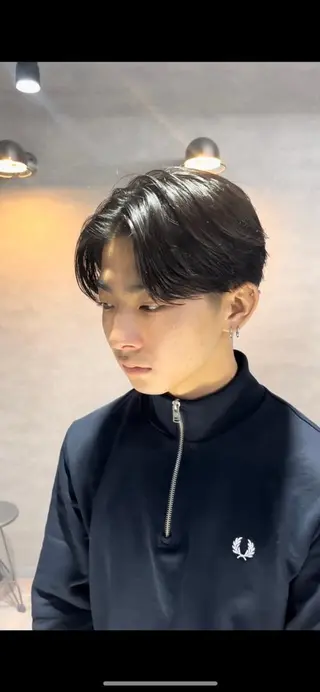 カラー *札幌メンズモデル /透明感カラーのヘアスタイル