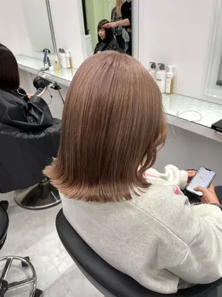 ミディアム カラー 透明感💕今っぽ似合 わせ𝐍𝐨. 𝟏のヘアスタイル