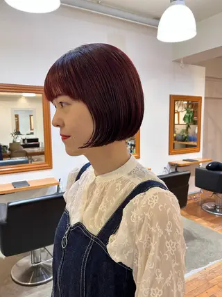 ショート カラー 若林 良のヘアスタイル