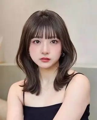 ミディアム 当日予約OK‼️造田 彩湖のヘアスタイル
