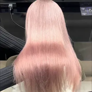 ロング カラー こせ 煌星のヘアスタイル