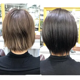 ショート レイヤー×髪質改善✨ 渋谷/佐藤侑哉のヘアスタイル