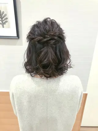 ヘアアレンジ ヘアセット ✴︎Mai✴︎銀座のヘアスタイル