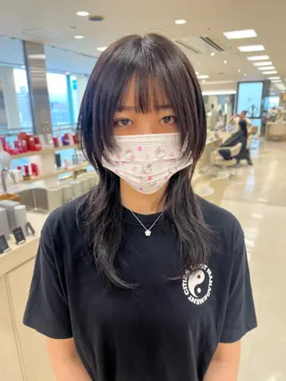 セミロング 暖色専門美容師🎀 お客様満足度◎のヘアスタイル