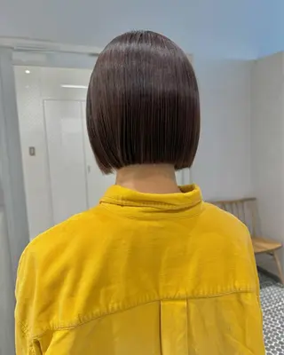 ショート 透明感カラー✴︎ SAYAKAのヘアスタイル