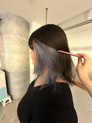 カラー TOMOKA ブリーチカラー🌟のヘアスタイル