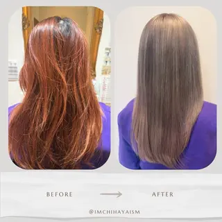 ロング カラー 錦糸町駅前サロン🎀 髪質改善千早のヘアスタイル