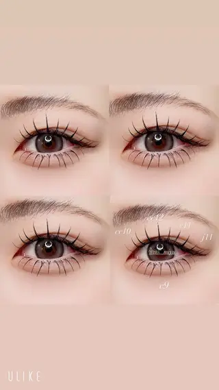 マツエク・マツパ IT'O トダミユのマツエク・マツパデザイン