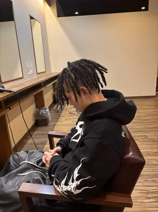 パーマ メンズ パーマ特化美容師 ナガイのヘアスタイル