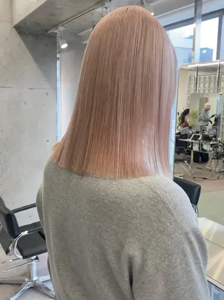 セミロング ボブカット 💎坪谷のヘアスタイル