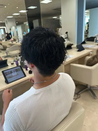 メンズ 艶髪 黄金比みくのヘアスタイル