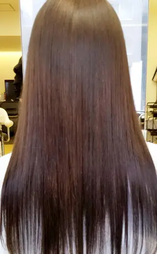 ロング 吉田 恒のヘアスタイル