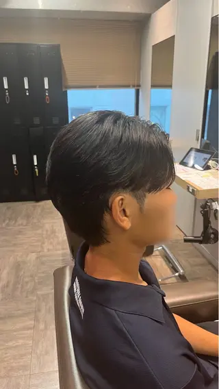 メンズ メンズカット パーマ飯野友喜のヘアスタイル