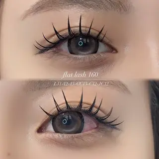 マツエク・マツパ La Brillerのマツエク・マツパデザイン