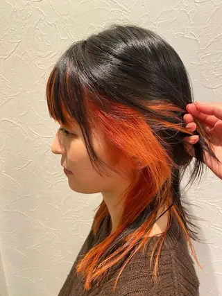カラー 🌟髪質改善 🌟堀尾紗加のヘアスタイル