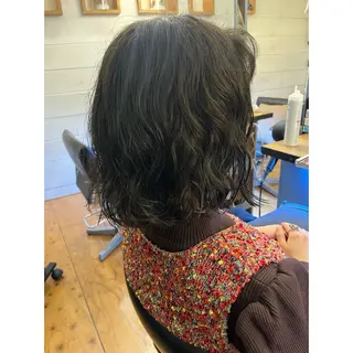 ショート パーマ Lagom なかだのヘアスタイル
