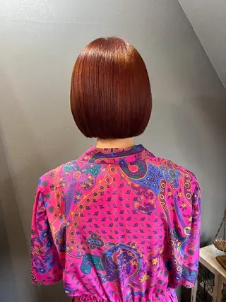ショート カラー ＊くせ毛に特化＊ 【yun】のヘアスタイル