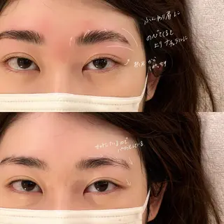 マツエク・マツパ アイブロウ GO TODAY SHAiRE SALON Vellmie店所属・吉祥寺kasumi 🌛eye/browのマツエク・マツパデザイン